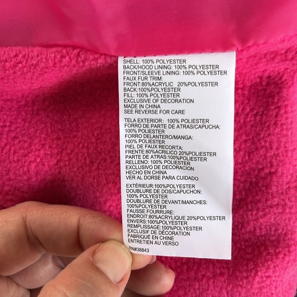 R.1881 By S.ROTHSCHILD Black Kids Puffer Coat size large 14 - Picture 6 of 7